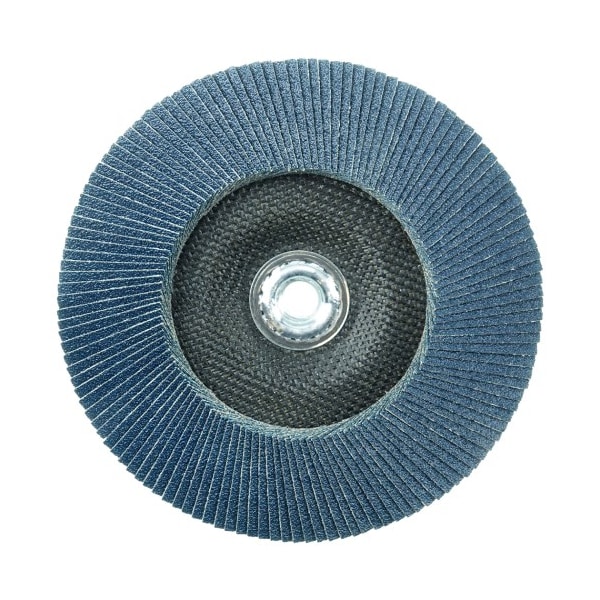 Weiler 7" Big Cat Abrasive Flap Disc, Flat (TY27), 60Z, 5/8"-11 UNC 50844 - main